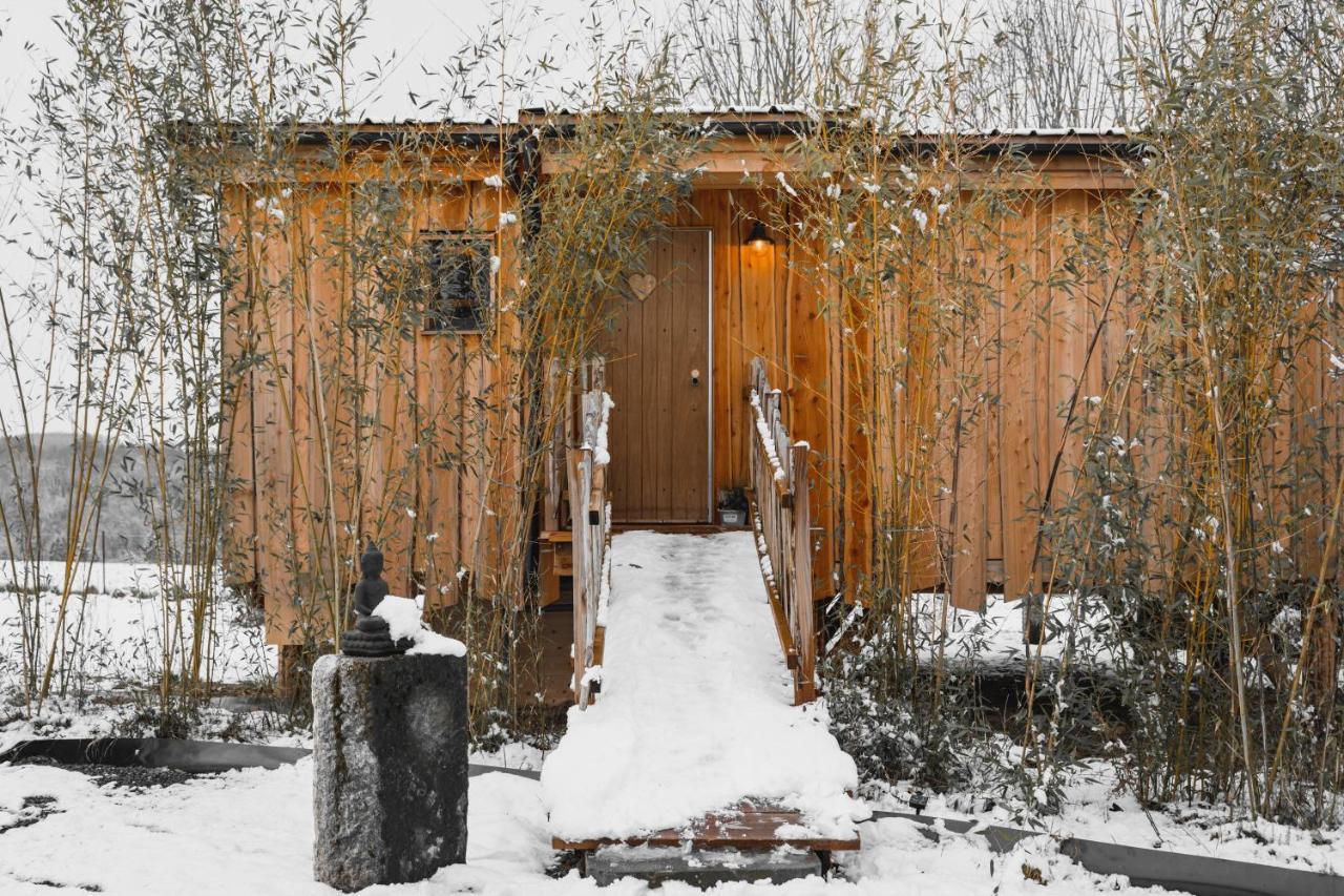 Villa La Cabane Ofuro Celles  Exterior foto